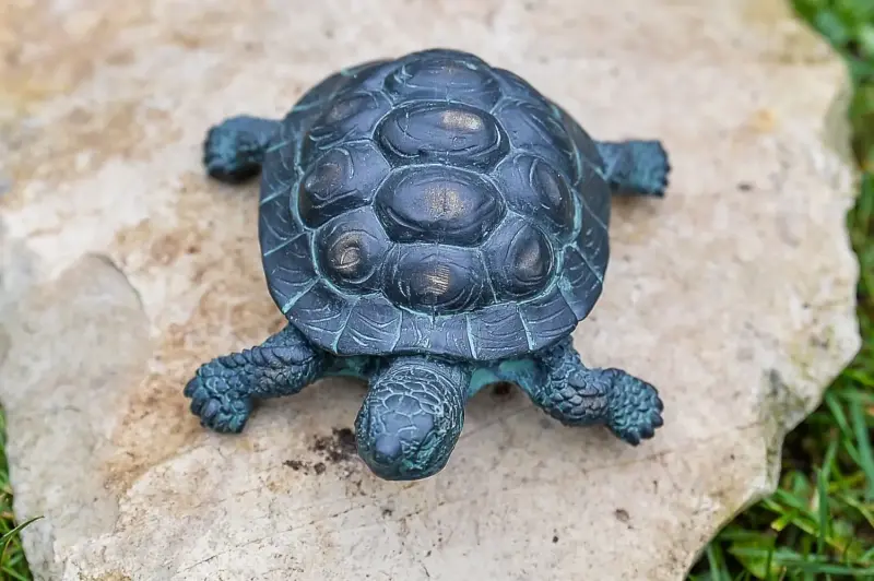 Artikelbild 3 des Artikels “Schildkröten, 2er-Set, Bronzeoptik, 12cm “